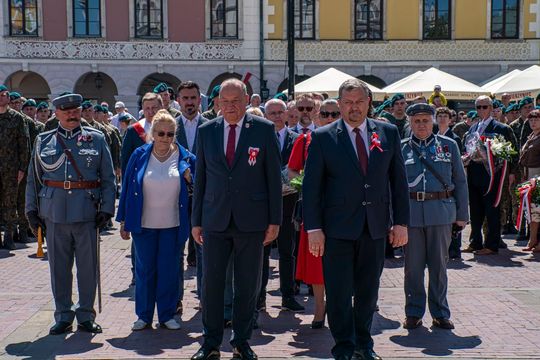 Tak Zamość świętował rocznicę uchwalenia Konstytucji 3 Maja [ZDJĘCIA]