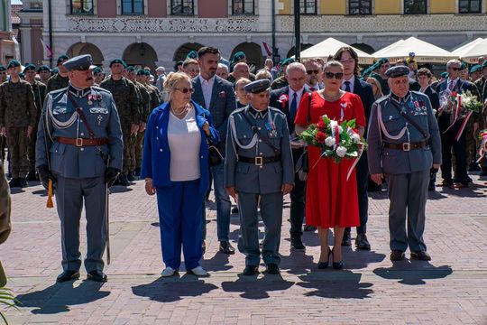 Tak Zamość świętował rocznicę uchwalenia Konstytucji 3 Maja [ZDJĘCIA]