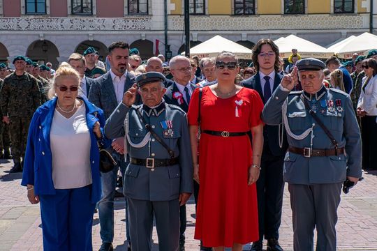 Tak Zamość świętował rocznicę uchwalenia Konstytucji 3 Maja [ZDJĘCIA]