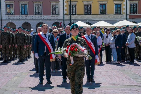 Tak Zamość świętował rocznicę uchwalenia Konstytucji 3 Maja [ZDJĘCIA]