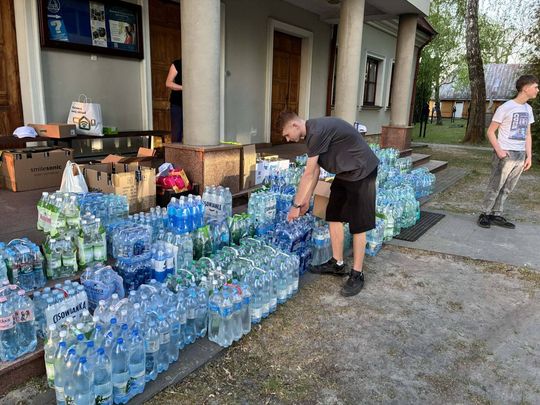Chwila wytchnienia dla strażaków gaszących pożar Puszczy Solskiej [ZDJĘCIA]