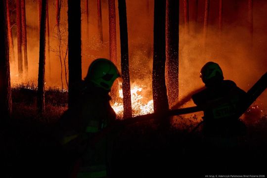 Minęła kolejna noc heroicznej walki o Puszczę Solską [ZDJĘCIA]