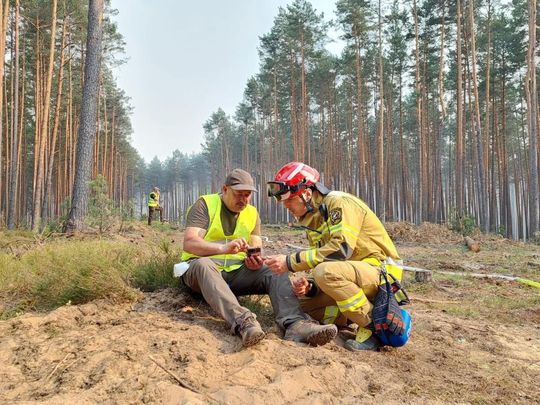 Minęła kolejna noc heroicznej walki o Puszczę Solską [ZDJĘCIA]