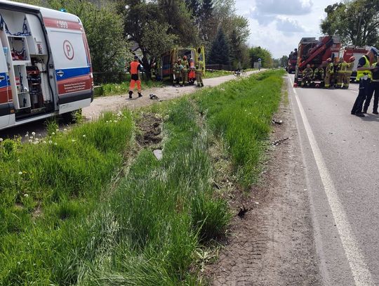 Zamość: Zderzenie karetki z osobówką [ZDJĘCIA]