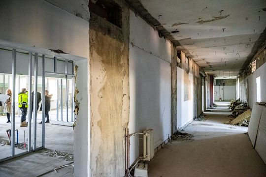 Przebudowa szpitala pod potrzeby Zakładu Opiekuńczo-Leczniczego [ZDJĘCIA]