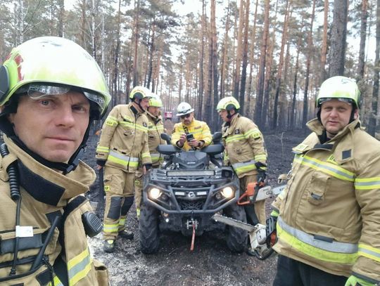 Oto nasi bohaterzy. Kobiety i mężczyźni z OSP, którzy ratowali Puszczę Solską [ZDJĘCIA]