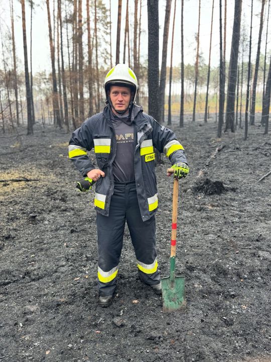Oto nasi bohaterzy. Kobiety i mężczyźni z OSP, którzy ratowali Puszczę Solską [ZDJĘCIA]