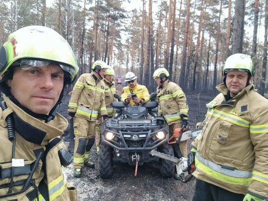 Oto nasi bohaterzy. Kobiety i mężczyźni z OSP, którzy ratowali Puszczę Solską [ZDJĘCIA]