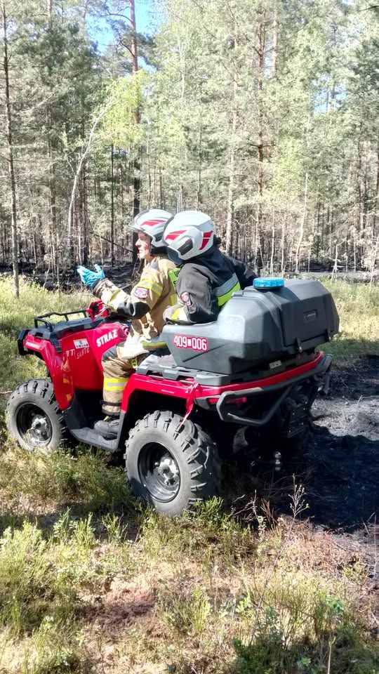 Oto nasi bohaterzy. Kobiety i mężczyźni z OSP, którzy ratowali Puszczę Solską [ZDJĘCIA]