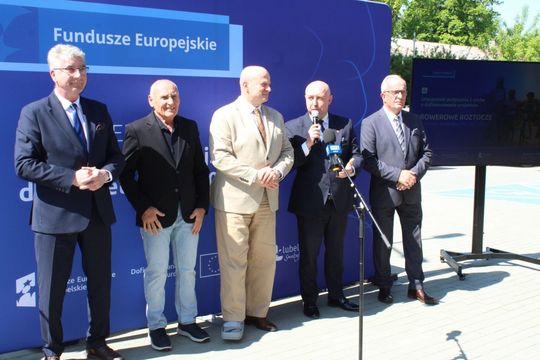 Rowerowe Roztocze. Uroczyste podpisanie umów w Kraśniku [ZDJĘCIA]