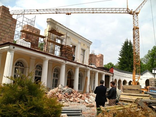 Zobacz postępy prac przy rozbudowie i modernizacji Sanatorium w Krasnobrodzie [ZDJĘCIA]