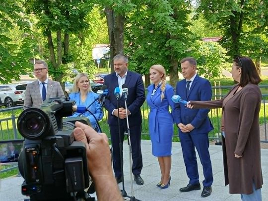 Minister Waldemar Żurek w Zamościu. Zobacz zdjęcia