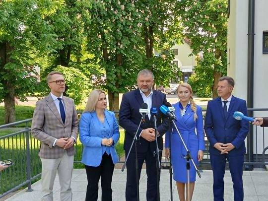 Minister Waldemar Żurek w Zamościu. Zobacz zdjęcia