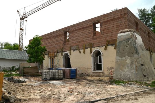 Zobacz postępy prac przy rozbudowie i modernizacji Sanatorium w Krasnobrodzie [ZDJĘCIA]