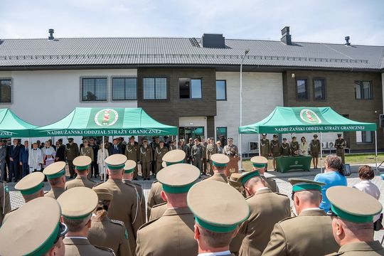 Otwarcie nowej placówki Straży Granicznej w Ulhówku [ZDJĘCIA]