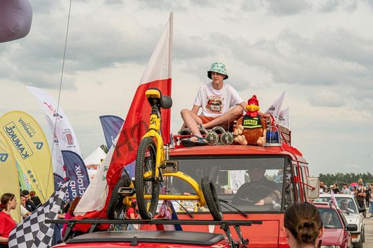 Zamość: Finał Rajdu Koguta na lotnisku w Mokrem - galeria zdjęć