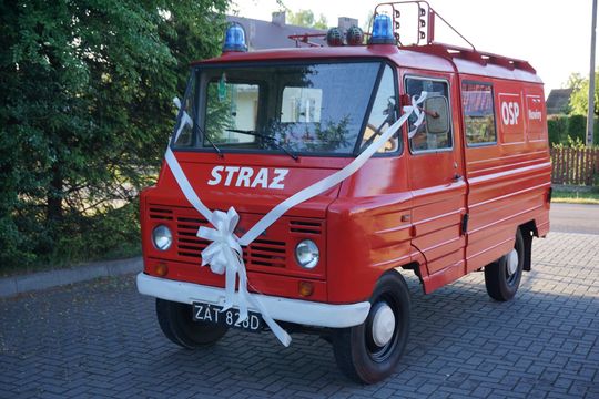 Żuk A15 z 1989 roku przekazany do Muzeum Pożarnictwa w Oseredku [ZDJĘCIA]