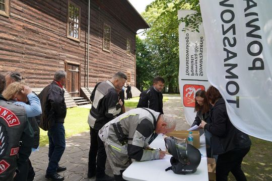 Zlot motocyklowy "Przez Roztocze do Niepodległości" [ZDJĘCIA]