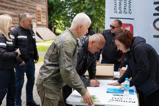 Zlot motocyklowy "Przez Roztocze do Niepodległości" [ZDJĘCIA]
