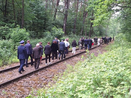 82. rocznica zbrodni UPA na polskich pasażerach pociągu Bełżec–Lwów [ZDJĘCIA]