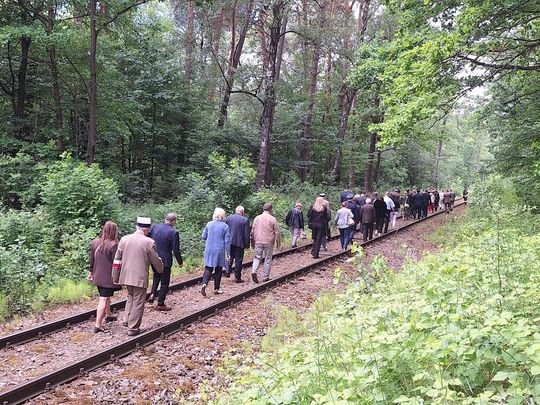 82. rocznica zbrodni UPA na polskich pasażerach pociągu Bełżec–Lwów [ZDJĘCIA]