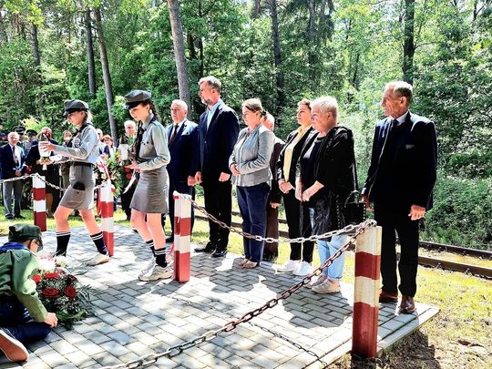 82. rocznica zbrodni UPA na polskich pasażerach pociągu Bełżec–Lwów [ZDJĘCIA]