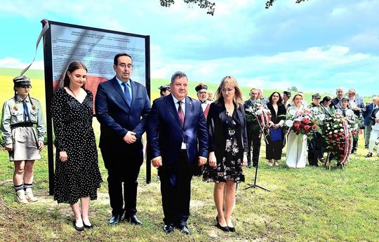 82. rocznica zbrodni UPA na polskich pasażerach pociągu Bełżec–Lwów [ZDJĘCIA]