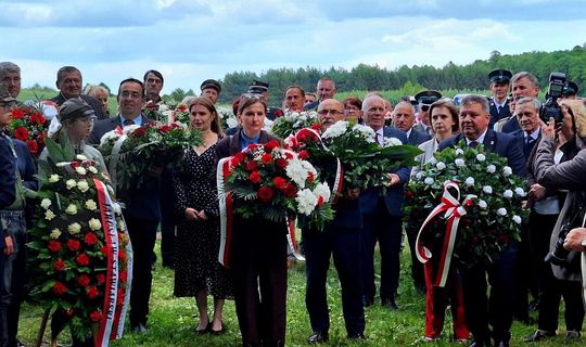 82. rocznica zbrodni UPA na polskich pasażerach pociągu Bełżec–Lwów [ZDJĘCIA]