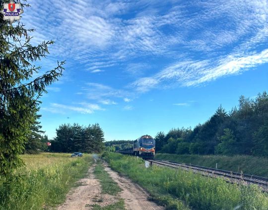 Nie żyje 35-latek z Lublina. Tragiczny wypadek na torowisku w Rudce koło Zwierzyńca [ZDJĘCIA]