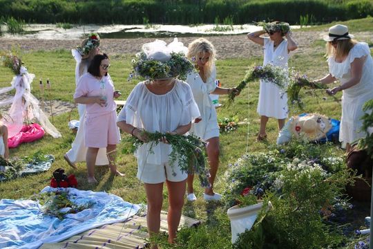 Noc Świętojańska nad Huczwą w Hrubieszowie - galeria zdjęć z Sobótki