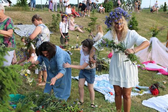 Noc Świętojańska nad Huczwą w Hrubieszowie - galeria zdjęć z Sobótki