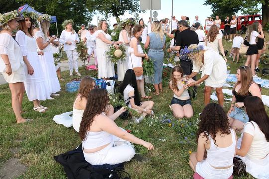 Noc Świętojańska nad Huczwą w Hrubieszowie - galeria zdjęć z Sobótki