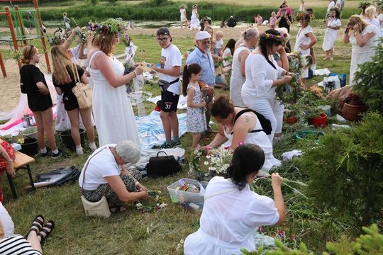 Noc Świętojańska nad Huczwą w Hrubieszowie - galeria zdjęć z Sobótki