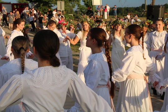 Noc Świętojańska nad Huczwą w Hrubieszowie - galeria zdjęć z Sobótki