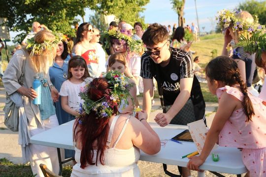 Noc Świętojańska nad Huczwą w Hrubieszowie - galeria zdjęć z Sobótki