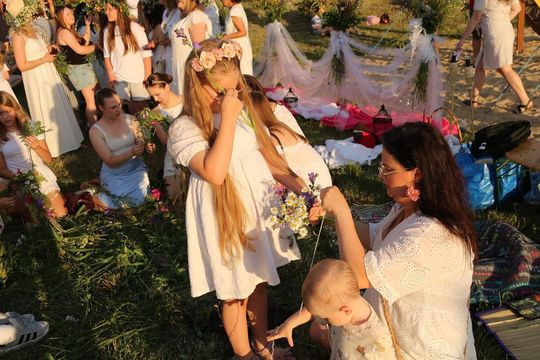 Noc Świętojańska nad Huczwą w Hrubieszowie - galeria zdjęć z Sobótki