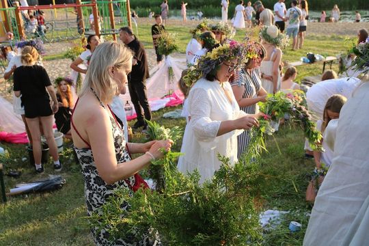 Noc Świętojańska nad Huczwą w Hrubieszowie - galeria zdjęć z Sobótki