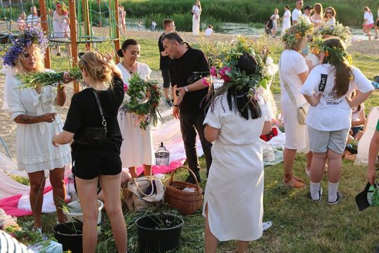 Noc Świętojańska nad Huczwą w Hrubieszowie - galeria zdjęć z Sobótki