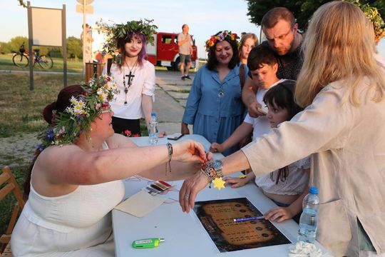 Noc Świętojańska nad Huczwą w Hrubieszowie - galeria zdjęć z Sobótki
