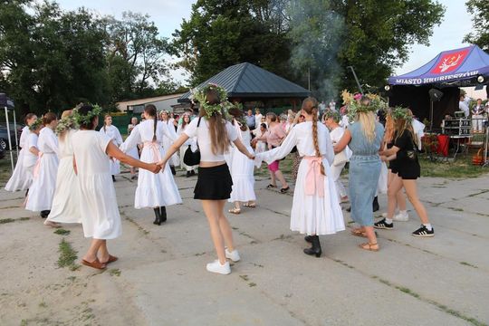 Noc Świętojańska nad Huczwą w Hrubieszowie - galeria zdjęć z Sobótki
