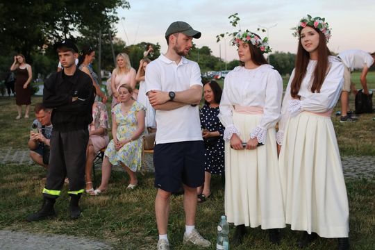 Noc Świętojańska nad Huczwą w Hrubieszowie - galeria zdjęć z Sobótki