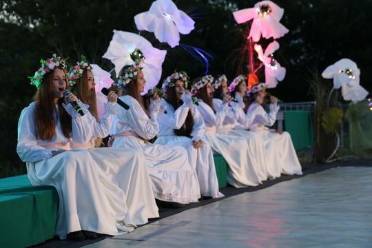 Noc Świętojańska nad Huczwą w Hrubieszowie - galeria zdjęć z Sobótki