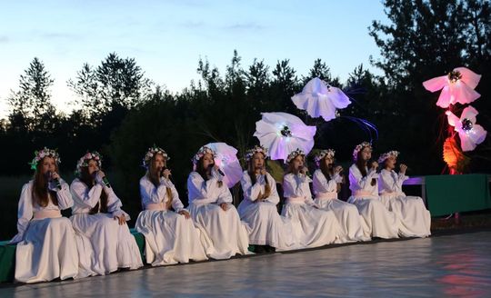 Noc Świętojańska nad Huczwą w Hrubieszowie - galeria zdjęć z Sobótki