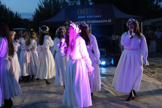 Noc Świętojańska nad Huczwą w Hrubieszowie - galeria zdjęć z Sobótki