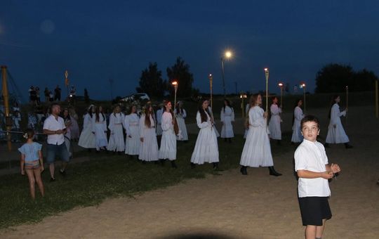 Noc Świętojańska nad Huczwą w Hrubieszowie - galeria zdjęć z Sobótki