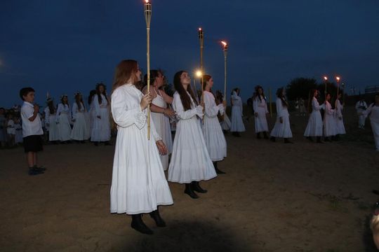 Noc Świętojańska nad Huczwą w Hrubieszowie - galeria zdjęć z Sobótki