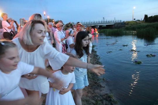 Noc Świętojańska nad Huczwą w Hrubieszowie - galeria zdjęć z Sobótki