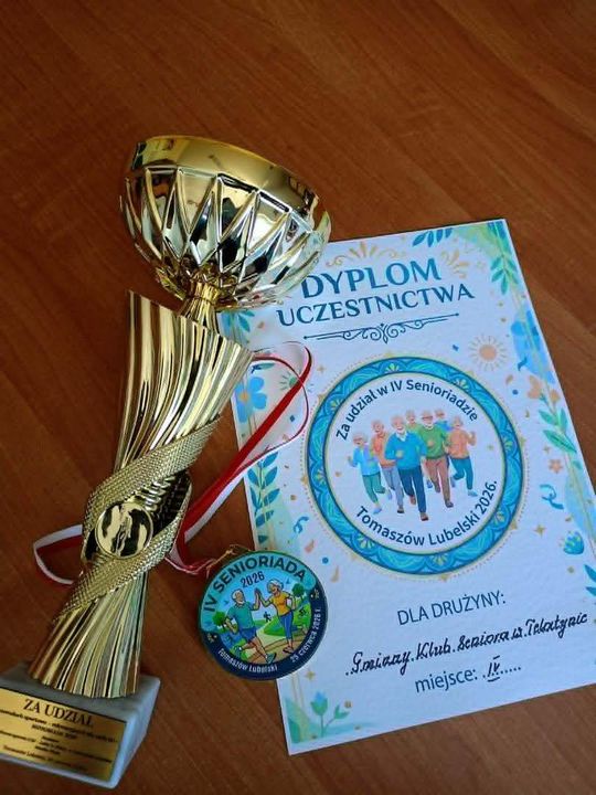 Tomaszów Lubelski: Seniorzy pokazali na co ich stać. Senioriada 2026 [ZDJĘCIA]