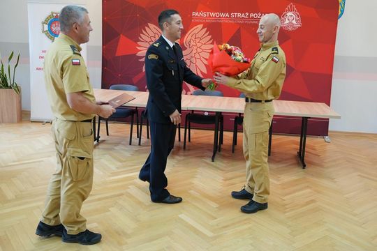 Pożegnanie strażaka w KM PSP Zamość - galeria zdjęć