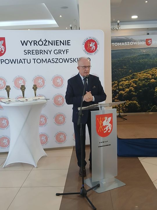 XX Gala Srebrnych Gryfów Powiatu Tomaszowskiego [ZDJĘCIA]